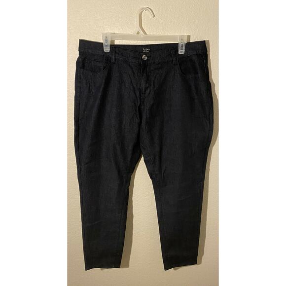 Hype Black Skinny Jeans Size 17/18 - Picture 1 of 6